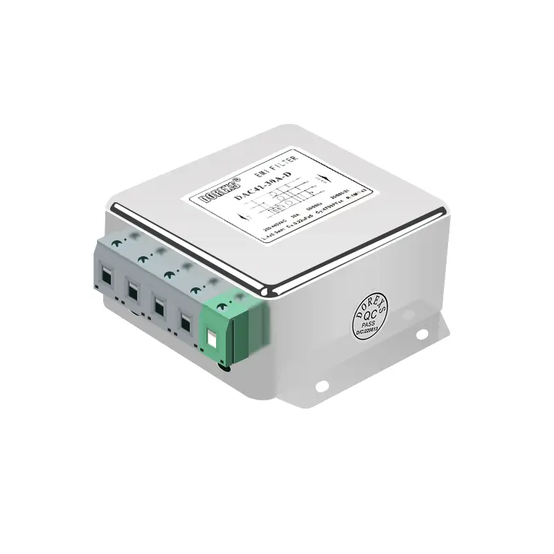 DAC41 30A three phase power line filter ,terminal block